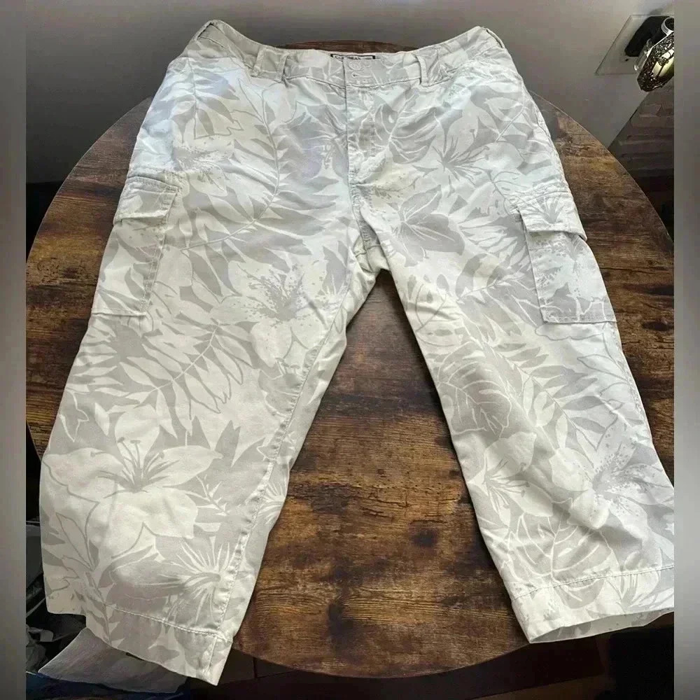 Caribbean Joe Let’s Go| ladies petite cropped pants. Size: 16P.​ - Picture 13 of 14